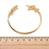 Ocean 304 Stainless Steel Enamel Cuff Bangles for Women BJEW-F518-02E-G-3