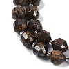 Natural Bronzite Beads Strands G-O201B-137G-3