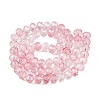 Transparent Glass Beads Strands X-GLAA-T023-6mm-A08-2