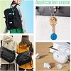 Resin & Plastic Pendants Keychains KEYC-OC0001-30-7