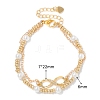 Infinity Alloy Rhinestone Link Multi-strand Bracelets PW-WG5E2F2-01-5