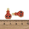 Halloween Alloy Enamel Pendants STAS-I354-01G-A02-3
