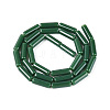 Opaque Solid Color Glass Beads Strands X-GLAA-N070-01A-C04-2