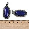 Natural Lapis Lazuli Pendants G-I370-07AS-02-3