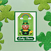 Saint Patrick's Day Carbon Steel Cutting Dies Stencils DIY-WH0309-1613-3