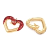 304 Stainless Steel Rhinestone Pendants STAS-P445-02G-02-2