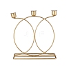 Fireplace Iron Candle Holders AJEW-D045-02-2