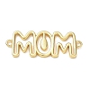 Hollow Brass Connector Charms KK-CBAE532-01J-G-1