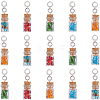 30Pcs Glass Bottle with Glass Seed Beads European Dangle Charms FIND-SC0012-99-1