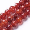 Natural Red Agate Beads Strands X-G-P434-09C-A-2