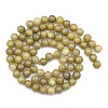 Crackle Glass Beads Strands GLAA-N046-004B-23-2