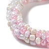 Crochet Glass Beads Braided Stretch Bracelet LS-BJEW-K232-01P-2