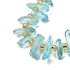 Natural Quartz Crystal Beads Strands G-F800-E08-3