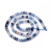 Natural Aquamarine Beads Strands G-C003-03-2