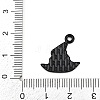 Halloween Alloy Enamel Pendants ENAM-P259-01D-EB-3