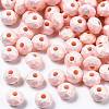 Spray Painted Acrylic Beads MACR-S280-03D-1