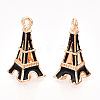 Alloy Enamel Pendants ENAM-N056-400A-1