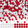 600Pcs 2 Colors Dyed Natural Wood Beads WOOD-SC0002-37A-8