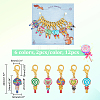 Lollipop Pendant Stitch Markers HJEW-AB00395-2