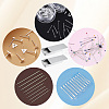 2Pcs Slide Top Tinplate Trinket Storage Boxes CON-SP0001-22A-03-5