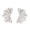 304 Stainless Steel Stud Earrings for Women EJEW-K306-10P-4