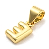 Brass Charms LS-KK-Z027-14G-E-2