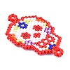 Handmade Seed Beads Links Connectors LS-SEED-I012-48A-2