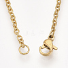 201 Stainless Steel Pendant Necklaces NJEW-T009-JN102-2-40-3