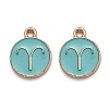 Alloy Enamel Pendants ENAM-S124-01A-13A-1