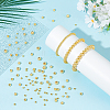 220Pcs 3 Styles Brass Textured Beads KK-ME0002-68G-4
