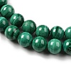 Natural Malachite Beads Strands G-A271-A01-10mm-4