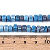 Handmade Millefiori Glass Beads Strands LAMP-T021-27A-04-4