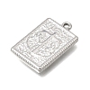 304 Stainless Steel Pendants STAS-D391-05P-02-2