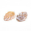 Natural Freshwater Shell Carved Pendants SHEL-N036-17-2