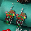 Acrylic Christmas Series Dangle Earrings ZV2317-2-1