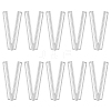 SUPERFINDINGS 10Pcs Alloy Bikini Clips FIND-FH0009-22P-1