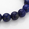 Unique Design Skull Gemstone Beaded Stretch Bracelets BJEW-JB01847-05-4