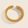 European Style 304 Stainless Steel Cuff Bangles IN3748-1