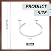 15Pcs Stainless Steel Bangle Makings FIND-BC0014-34A-2