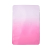 Two Tone Rectangle Plastic Zip Lock Gift Bags OPP-C003-01B-03-1