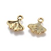 Tibetan Style Alloy Pendants TIBEP-EA10448Y-AG-FF-2