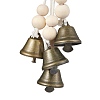 Iron Bell Wind Chimes HJEW-JM01956-4