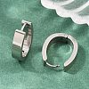 201 Stainless Steel Hoop Earrings EJEW-T056-03P-04-1