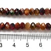 Natural Rainbow Tiger Eye Beads Strands G-NH0002-D03-02-5