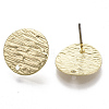 Iron Stud Earring Findings IFIN-N005-02-2