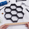 Hexagon Plastic Concrete Molds SIMO-WH0002-07B-3