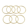 7Pcs Round Vacuum Plating 201 Stainless Steel Bangles Sets for Women BJEW-F476-08G-01-3