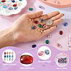Cheriswelry 120Pcs 12 Colors Transparent Resin Cabochons CRES-CW0001-03-5