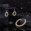 Matte Style Spray Painted Acrylic Beads ACRP-AR0001-04-5
