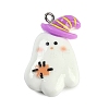 Halloween Theme Resin Pendants RESI-M046-01H-1